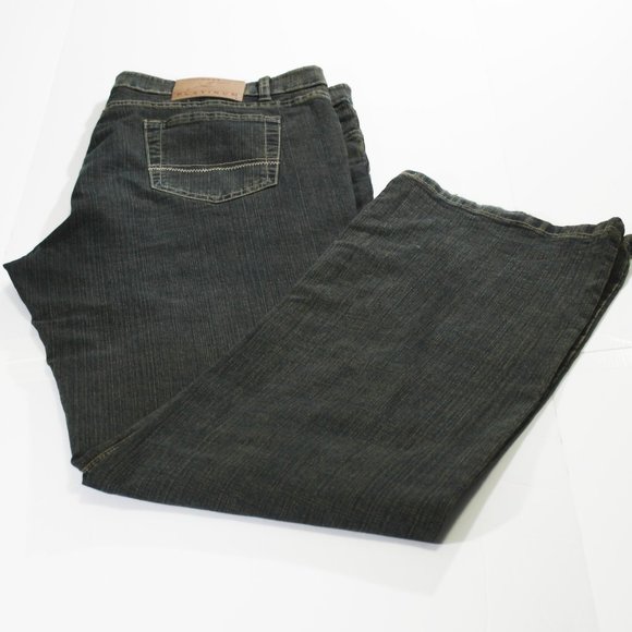 MEN'S MODE PLATINUM DARK GRAY JEANS - Picture 2 of 8